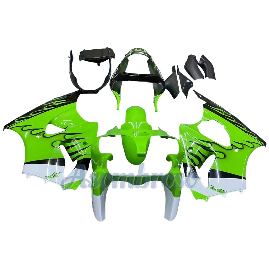 Full Bodywork Set for Kawasaki 2000-2002 ZX 6R 636 ZX-6R ABS Plastic Fairings 2001 ZX6R Custom Color Options