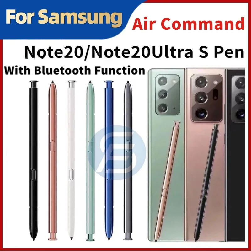 For Samsung Galaxy Note 20  Note 20Ultra SM-N980 N981 N980F N986 Touch Stylus S Pen with Bluetooth function Supports Air command