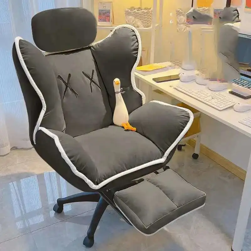 

Home Lazy Computer Chair Sofa Chair Comfortable Sedentary Desk Learning Chair Backrest Casual Office Seat Office Chair Desk