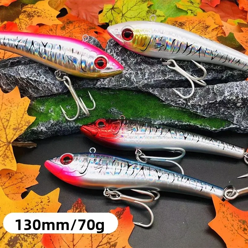 オトミン-70g-フィッシングペンシルルアー-ボート釣り用-深海トローリング-人工イワシオイル-サバ餌-深度20m