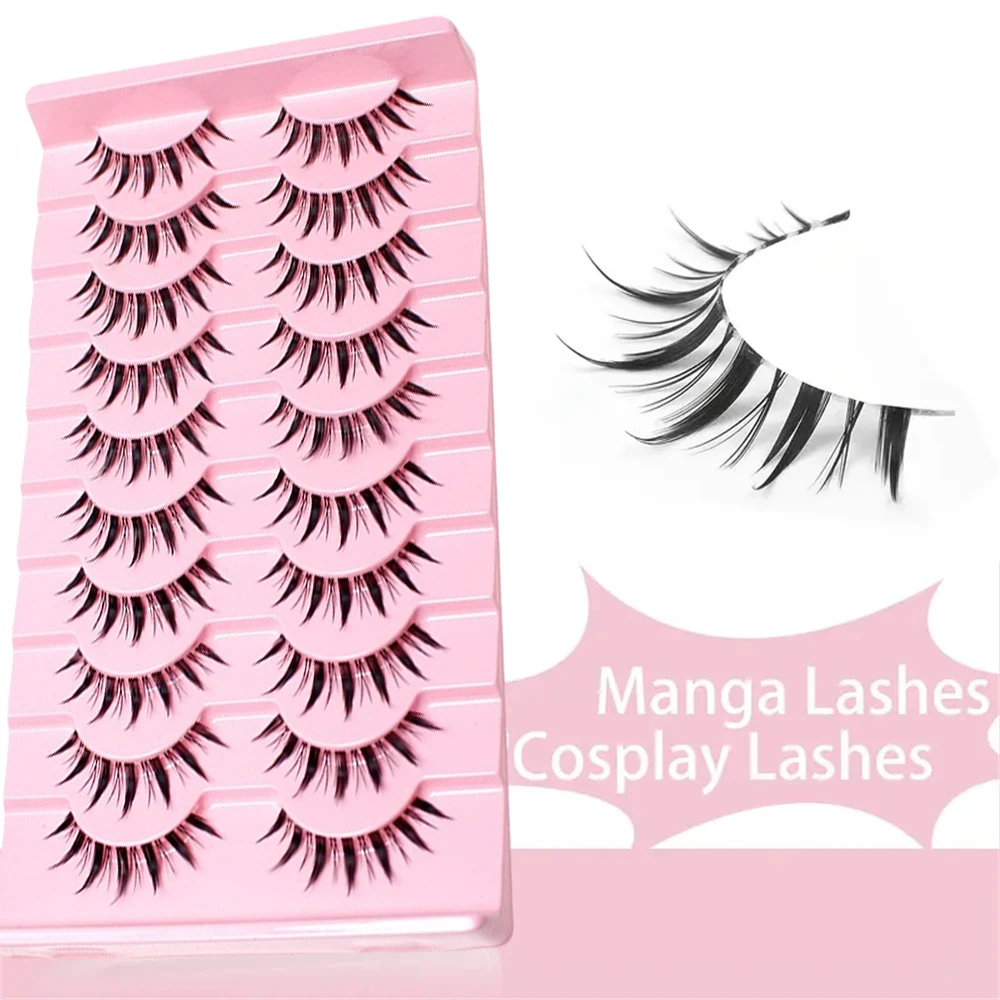 ขนตาปลอม 10 คู่ที่ให้ความรู้สึกเป็นธรรมชาติ ขนตาโปร่งใส บางเฉียบ และมีเอฟเฟกต์ 3 มิติหลายชั้น