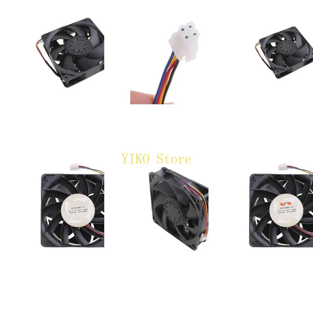 

K32C KZ14038B012U Cooling Fan 4Pin for whatsminer 12V 7.2A 14 for cm M20S M21S Cooler