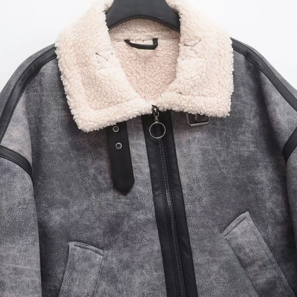 

Winter Women's Fur Jacket Coat European American Fashion Trend Wholesale