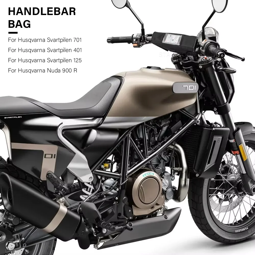 

Водонепроницаемая сумка для мотоцикла, дорожные сумки для инструментов для Husqvarna Svartpilen 401 701 125 Nuda 900 R Nuda 900R, сумка для хранения на руле