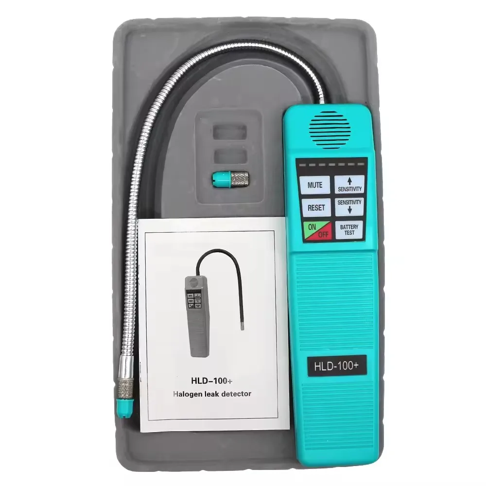 

HLD-100+ High Quality Smart Halogen Leak Detector Refrigerant Leak Detector Auto Air Conditioner Refrigerant Leak Detector