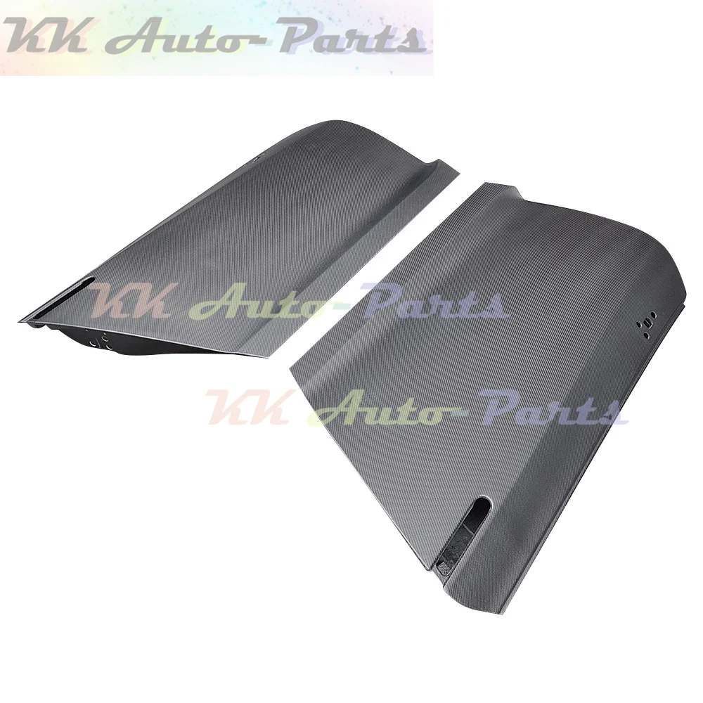 For Nissan GTR R35 Carbon Fiber Car Doors Cover Side Door Replacement 2008-2022 Auto Tuning Body Kit