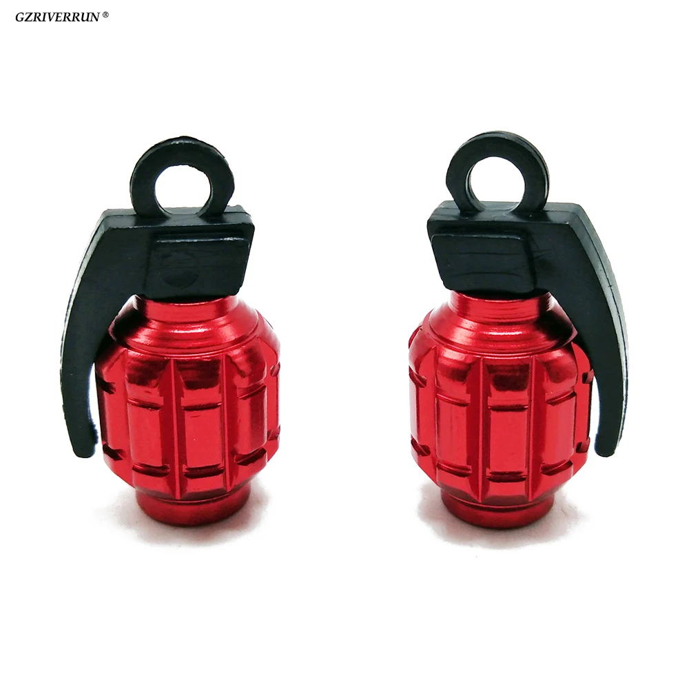 

Top Aluminum Car Tire Caps Pair Red Motorcycle Bicycle Gokart Pitbike Truck Dirt Bike Dirtbike Scooter Tyre Wheel Valve Stem