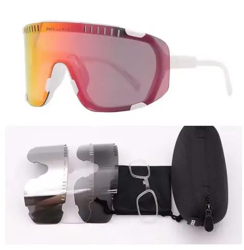 POC Devours Windproof Myopia Cycling Goggles for Mountain & Road Bike Outdoor Sports Vision Correction Riding Gear