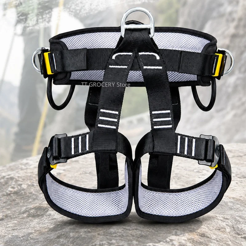 Padding Protection Safety Harness Waist Support Downhill Equipment Safety Belt High Altitude Harness Rock Climbing