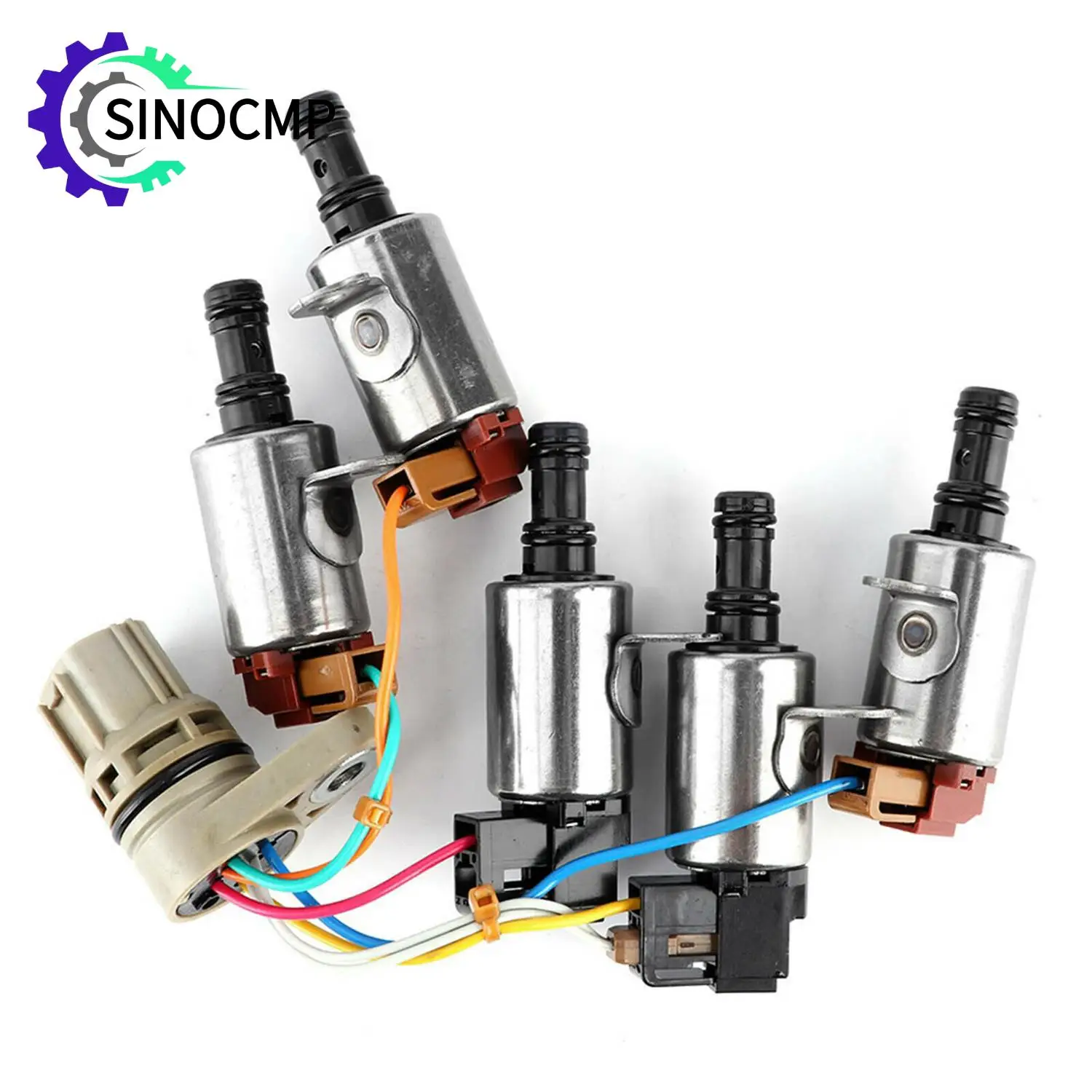 

5Pcs Transmission Shift Solenoid W/ Harness 28400-PRP-004 28360-PRP-003 28500-PRP-004 for Honda Accord CR-V RSX Car Gearbox Part