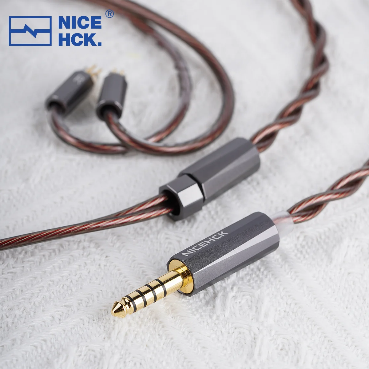 NICEHCK BerryJam HiFi Earphone Cable 7N High Purity Earphone Audio Cable 2Pin/QDC for NX8 HIMALAYA Que 4U G1 KB02 VOLUME S