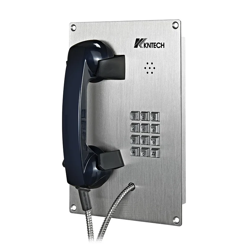 2025 Hot Sale KNZD-07 Marine Grade Waterproof Telephone - Vandal-Proof, Embedded Corded Phone for Ships & Offshore Applications