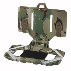 Scheda di navigazione pieghevole MOLLE CS Airsoft Map Case pannello di amministrazione supporto per telefono cellulare per dimensioni schermo 4.7-6.7in