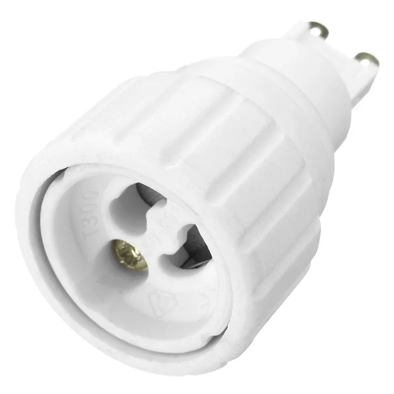 10pcs/lot Lamp Bases GU9 to G10 Power Adapter Lamp Holder Converter Base Socket LED Light Bulb Extend Plug