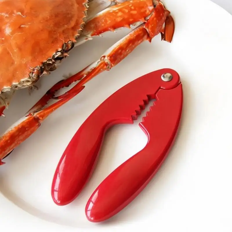 Aluminum Alloy Lobster Crackers Portable Kitchen Utensils Seafood Tools Shrimp Fruit Pliers Lobster Clamp Clip For Home Kitchens