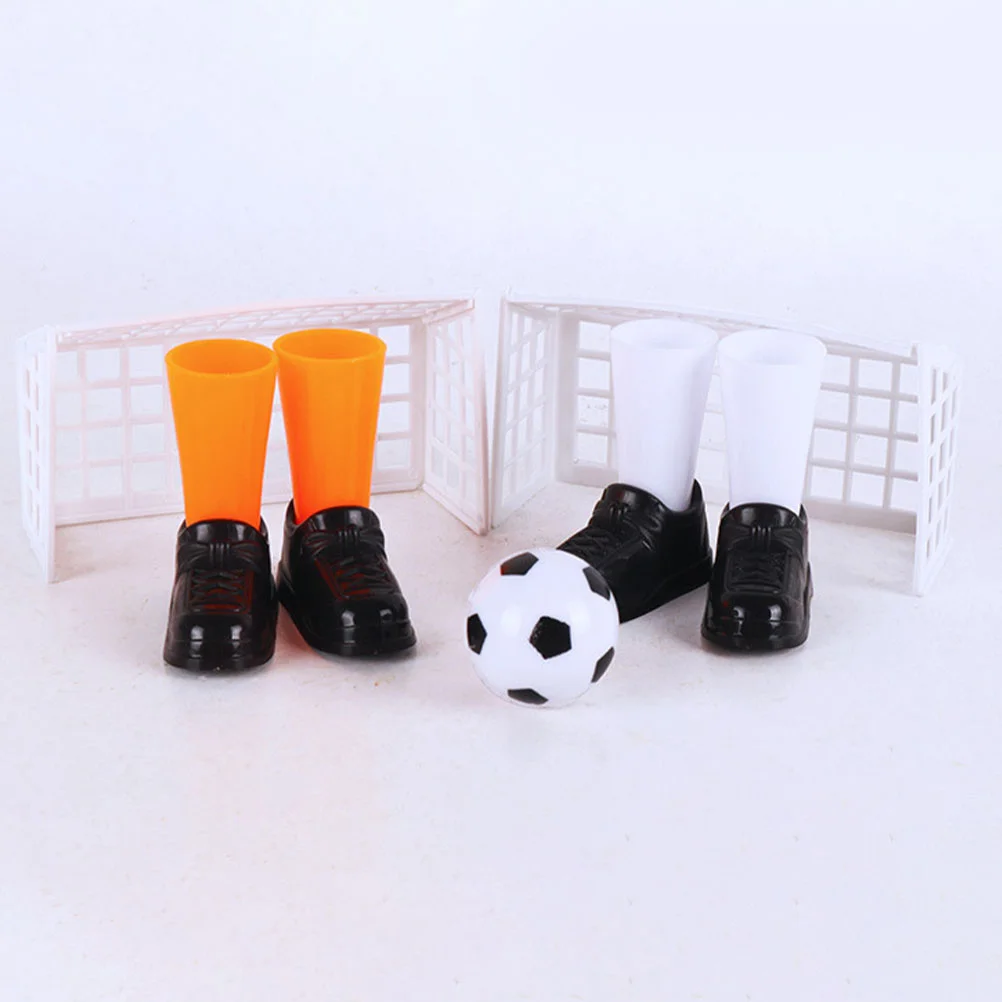 Finger Football Tabletop Game Soccer Toy Hat for Christmas Desktop Plastic Board Parties