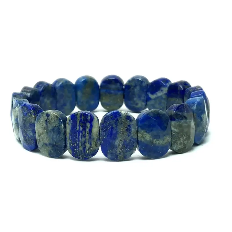 Mehrflächige Perlen 10x14mm Armband Naturstein Armband Achat Obsidian Kristall Quarz Einfaches Armband Geburtstag Weihnachten Geschenk – Detail 10