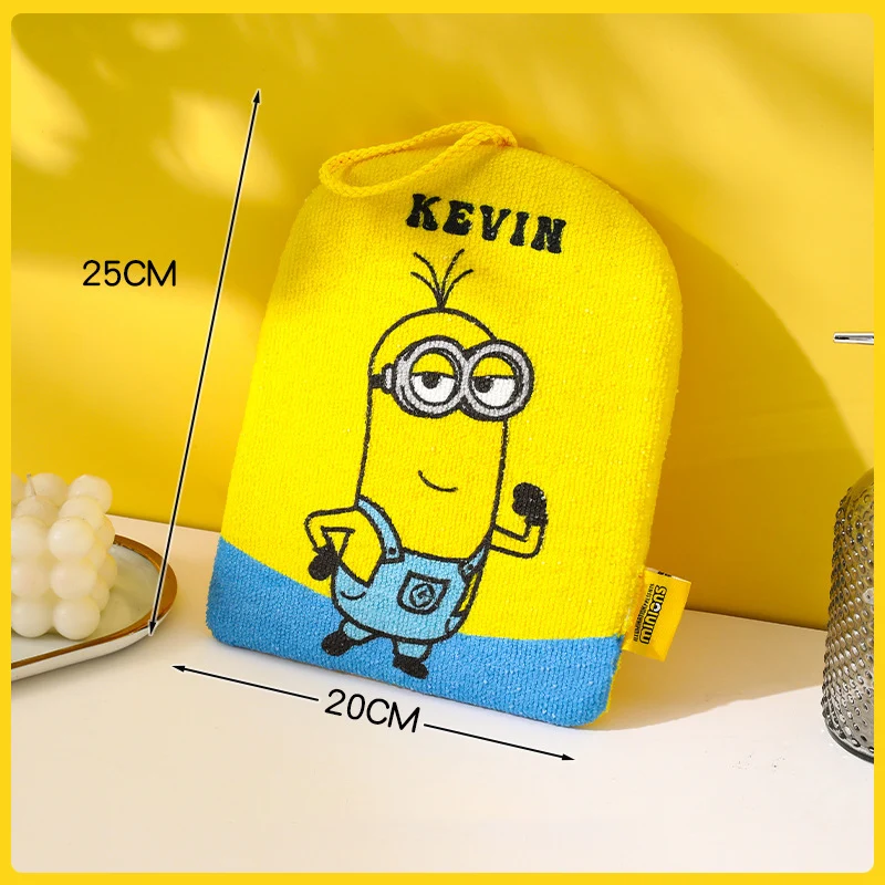 Kawaii Minions Hand Towel Cartoon Anime Family Bathroom Kitchen Water Coral Velvet Absorption Towel Cute Minion Toys Girl Kid