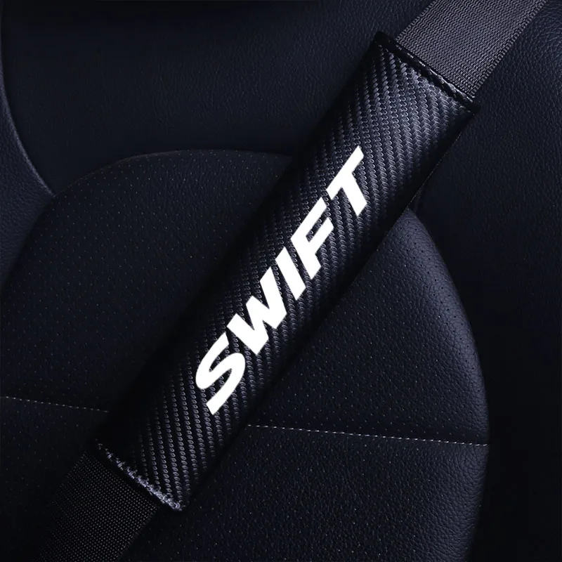 Safety Belt Shoulder Cover Breathable for Suzuki Swift Car Accessorie Special for long-distance travel Seat Belt Padding Pad