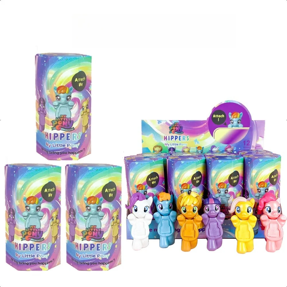 

Kawaii Little Pony Anime Figures Blind Box Figure Ornament Phone Decoration Mystery Kid Novelty Toys for Children's Day Gifts
