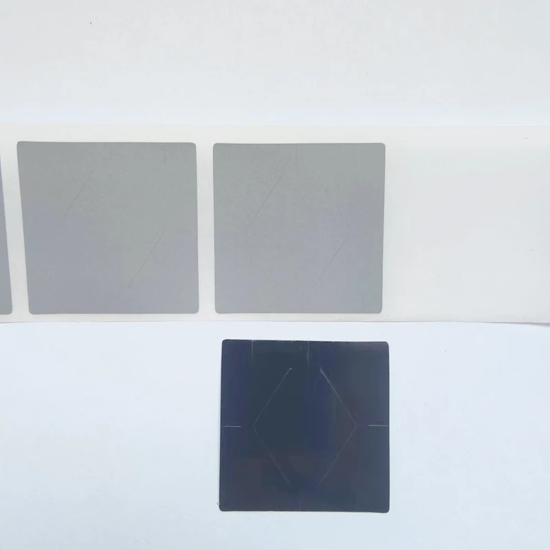 1000pcs/Roll 30x30mm Grey Adhesive Square SCRATCH OFF Sticker For Wedding Card