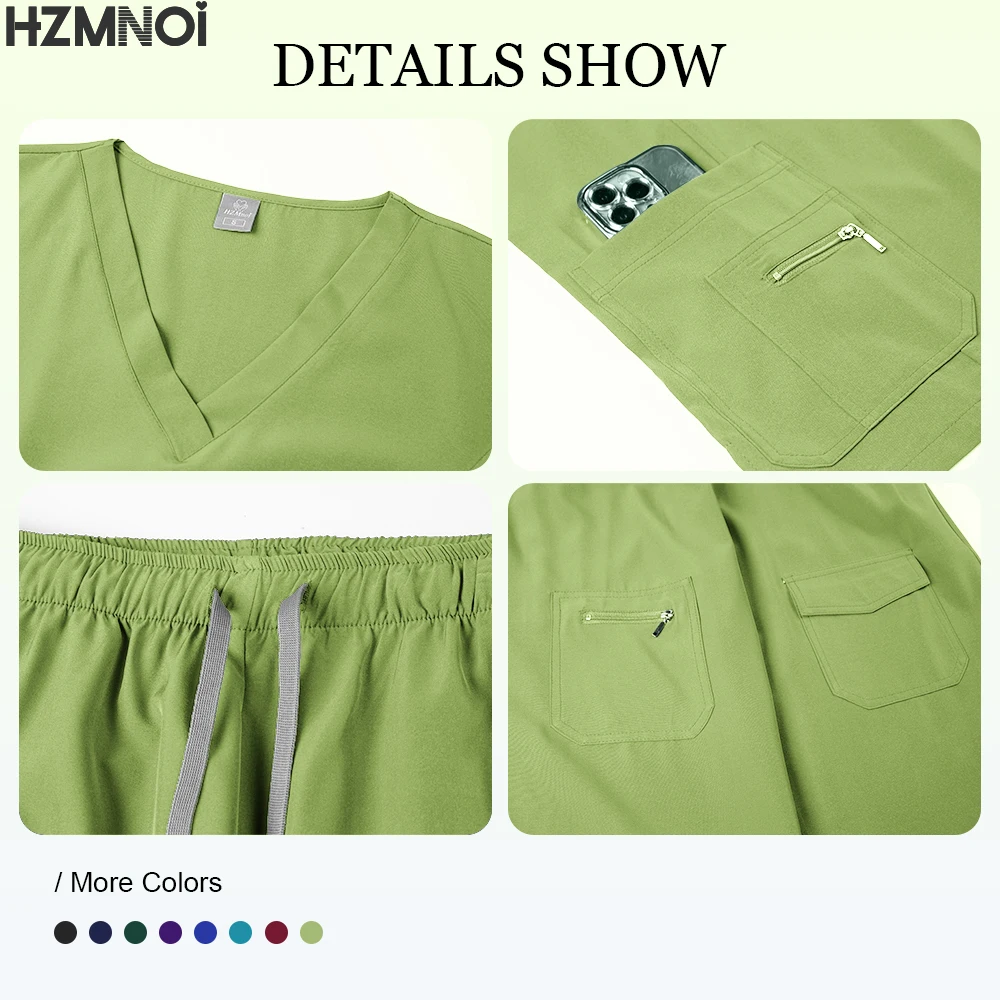 مستشفى فرك مجموعات موحدة النساء عداء ببطء دعوى ممرضة الملحقات الطبية الجراحية فرك مجموعات الصيدلة الرعاية الصحية ملابس العمل للجنسين