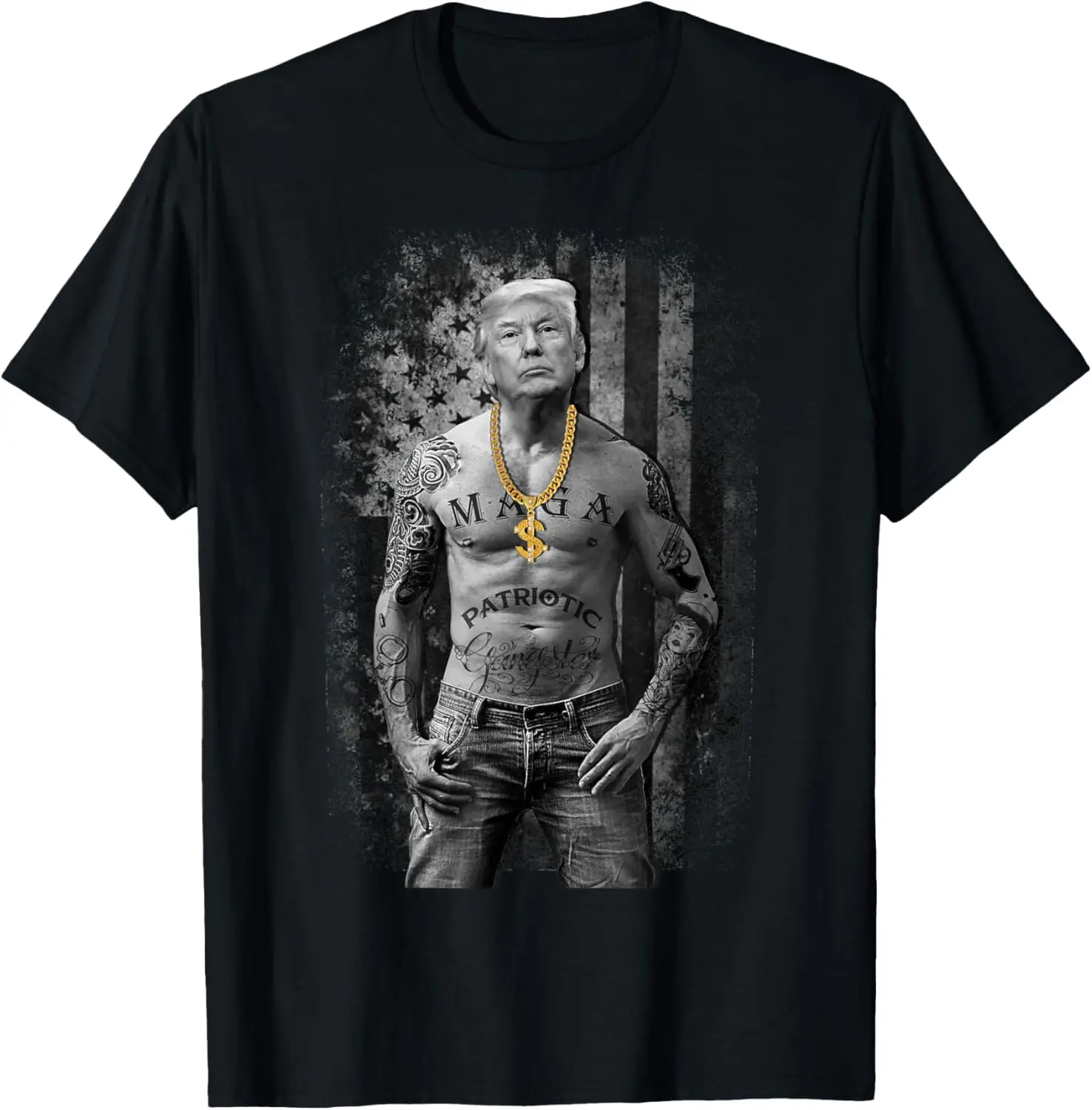 Donald Trump Impeach Anti-Trump Behind Bars T-Shirt