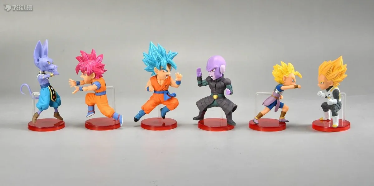 Dragon Ball Z Super Saiyan Son Goku Anime Figure Son Gohan Vegeta Broly Piccolo Majin Buu Set Action Figurine Model Gifts Toy