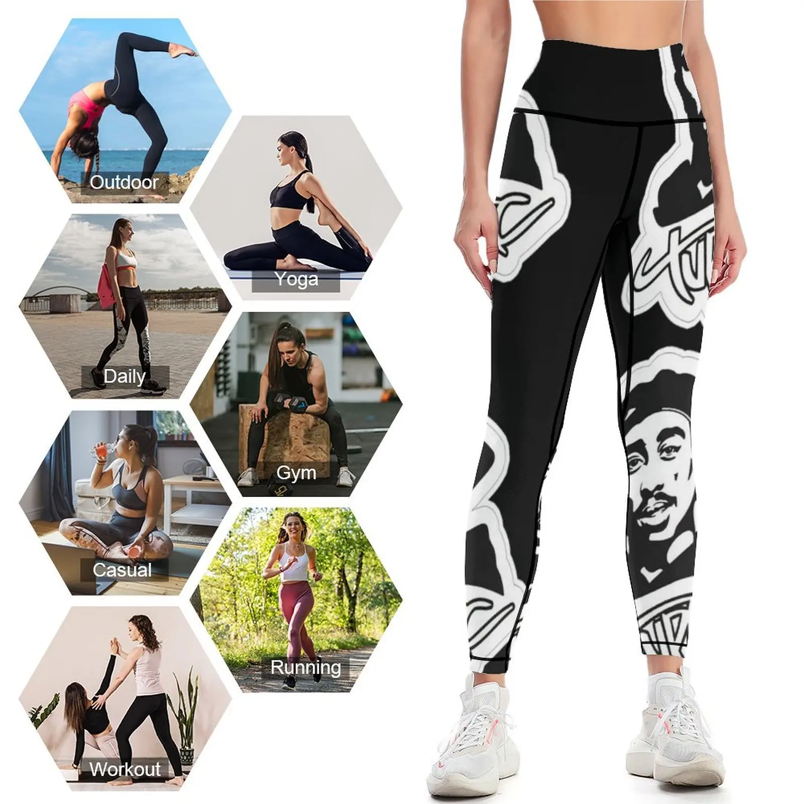 Dr physessential-Leggings de fitness tiXI pour femme, push up, sport, tennis