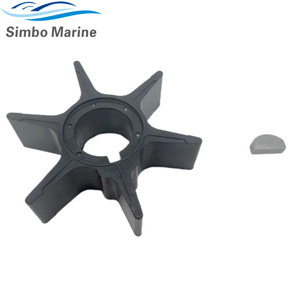 17461-95300 Water Pump Impeller With Key For Suzuki Outboard DT 50 60 75 85 Motor 17461-95302 17461-95301 17461-95501