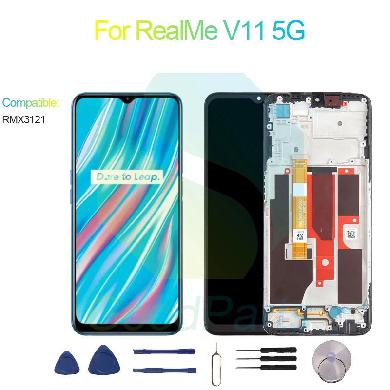 

For RealMe V11 5G Screen Display Replacement 1600*720 RMX3121 V11 5G LCD Touch Digitizer