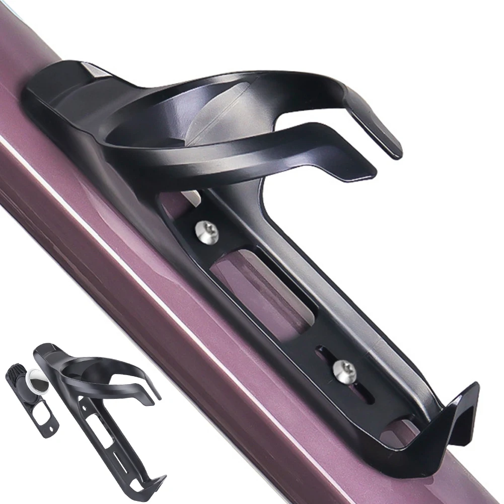 

Bike Water Cup Holder Anti-Theft Bicycle Water Bottle Cage Scratch-Proof Anti-Lost Protective Bottle Holder for Airtag