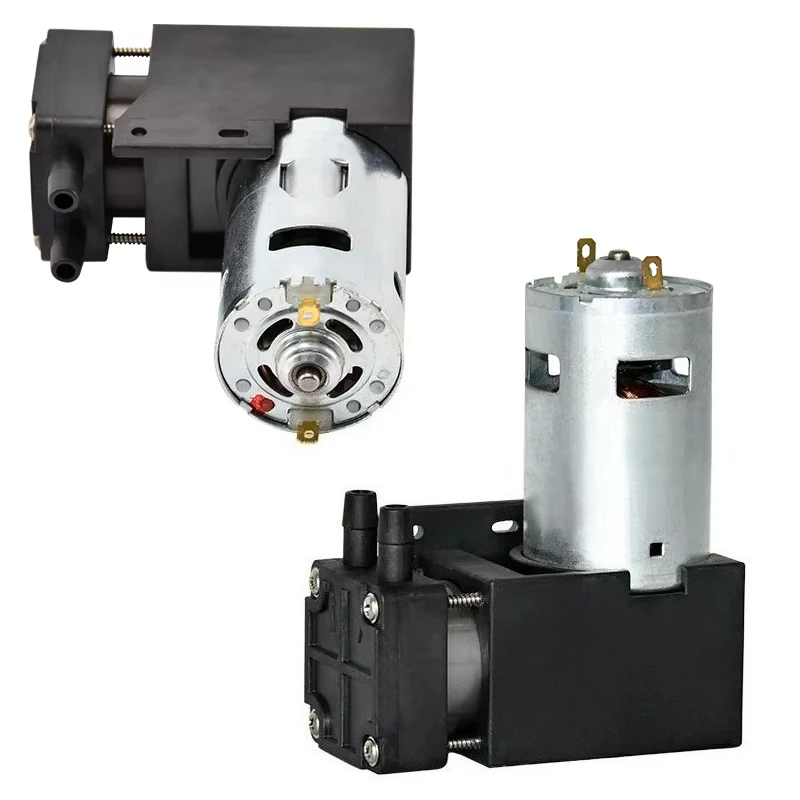 12V/24V 40l/min Electric Mini High Pressure Booster Micro Pumps Piston Air Pump Suction Brushless Vacuum Pump DC Pump