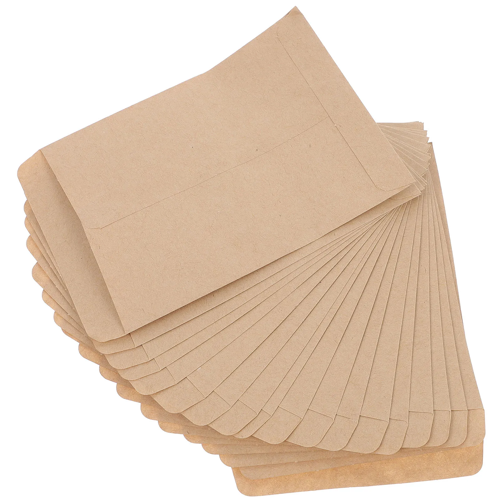 

100 Pcs Seed Bags Kraft Paper Corn Pouches Storage Rice Multi-functional Vintage Garden Favors Small Envelopes