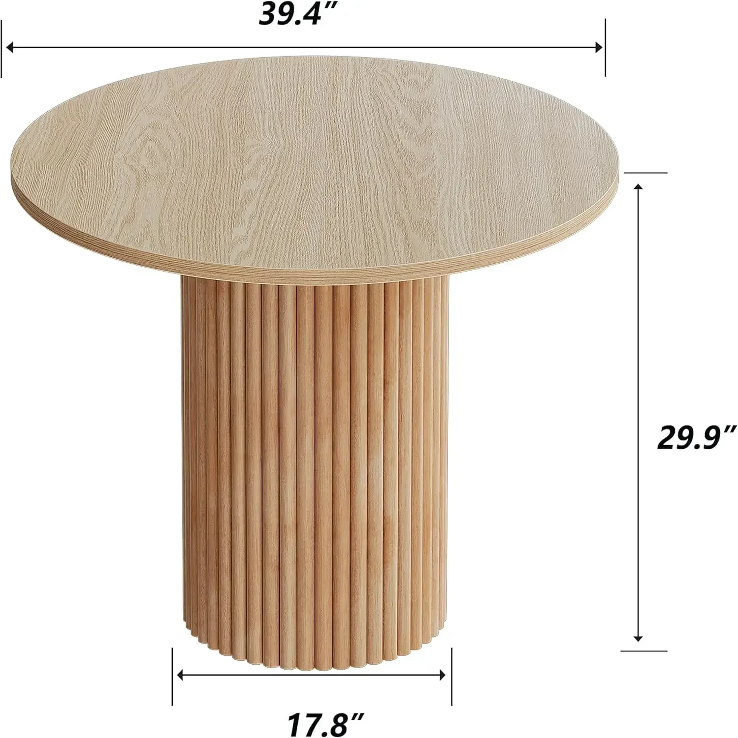 Round Dining Room Table, 39.5