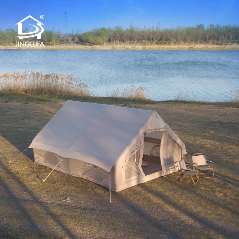 

Large Luxury 2 Rooms 6-10 Persons Family Camping Outdoor Waterproof Tent