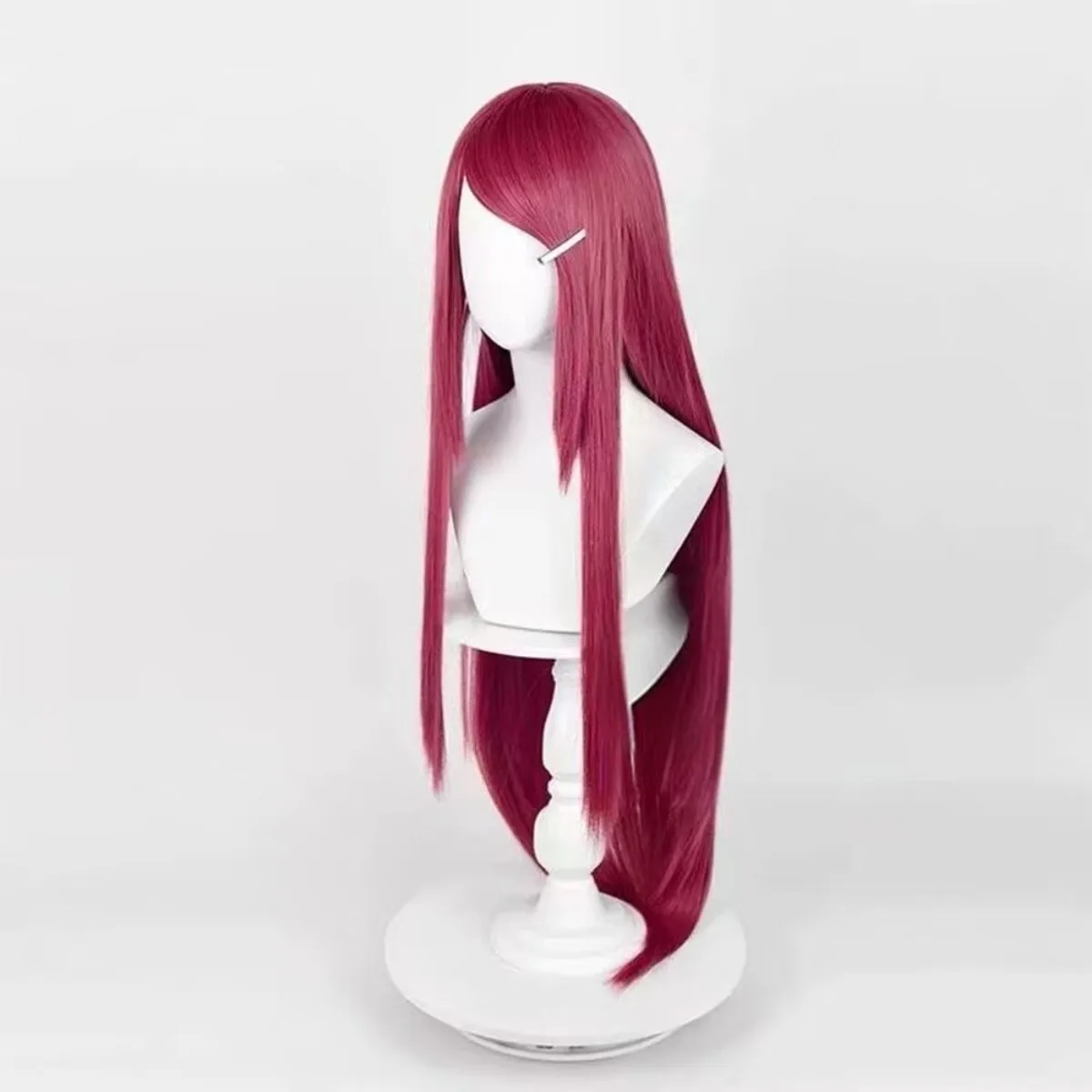 Kushina Uzumaki Cosplay Wig with Rose Net Tech & Custom Color | High-Definition Simulation Scalp