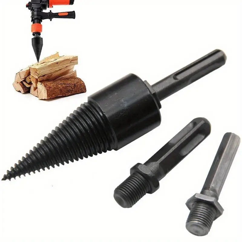 

32mm Blackened Interchangeable Handle Chopping Drill Bit Electric Drill Hammer Tool Set for Wood Breaking