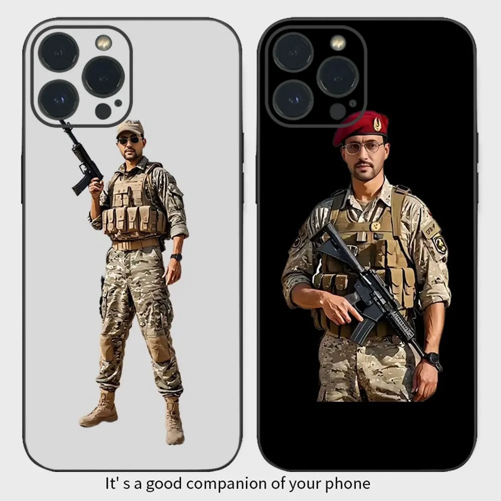 Houthi Armed Yahya Al-Sari Figures Phone Case For IPhone16 15 14 13 12 Mini 11 Pro XS Max X XR SE5 6 7 8 Plus Soft Silicone Cov