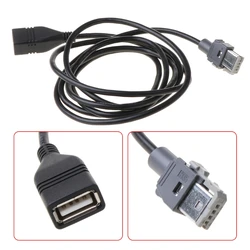 Car Media Central Unit USB Cable Interface Adapter USB Connector Charging Cable Audio Line Adapter Car Media USB Cable