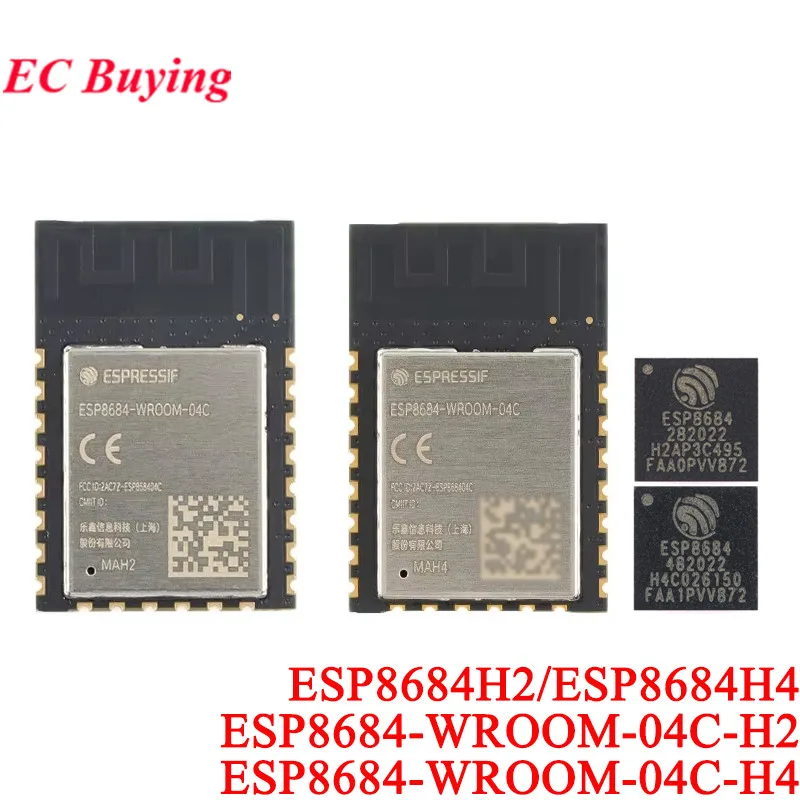 ESP8684-WROOM-04C ESP8684-WROOM-04C-H2/H4 ESP8684 32bit RISC-V MCU 2.4GHz Wi-Fi Bluetooth-compatible 5 Ble Wifi Wireless Module