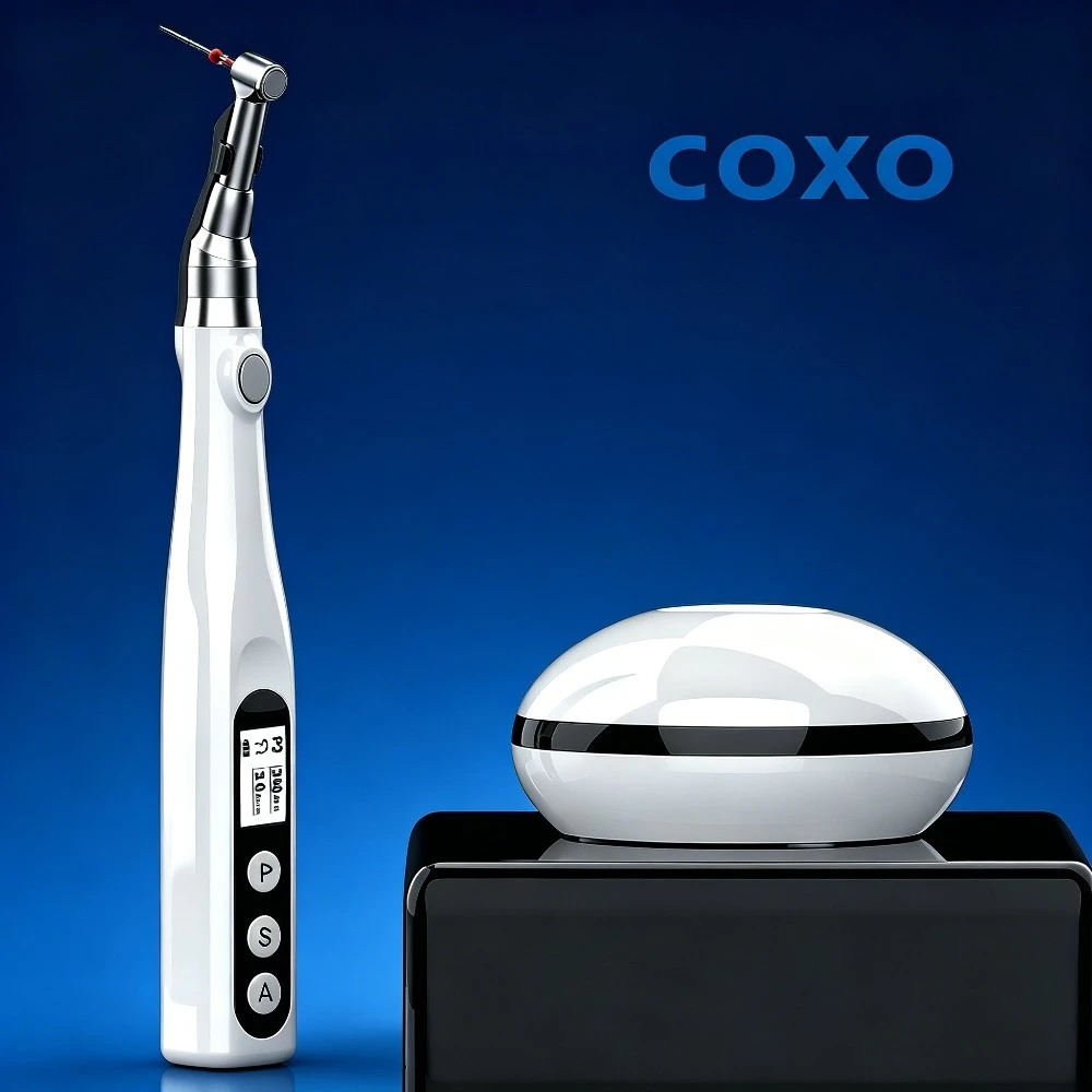 

COXO C-Smart-Mini LED Endodontic Motor 16:1 Reduction Contra Angle Handpiece Professional Root Canal Treatment Dental Equipment