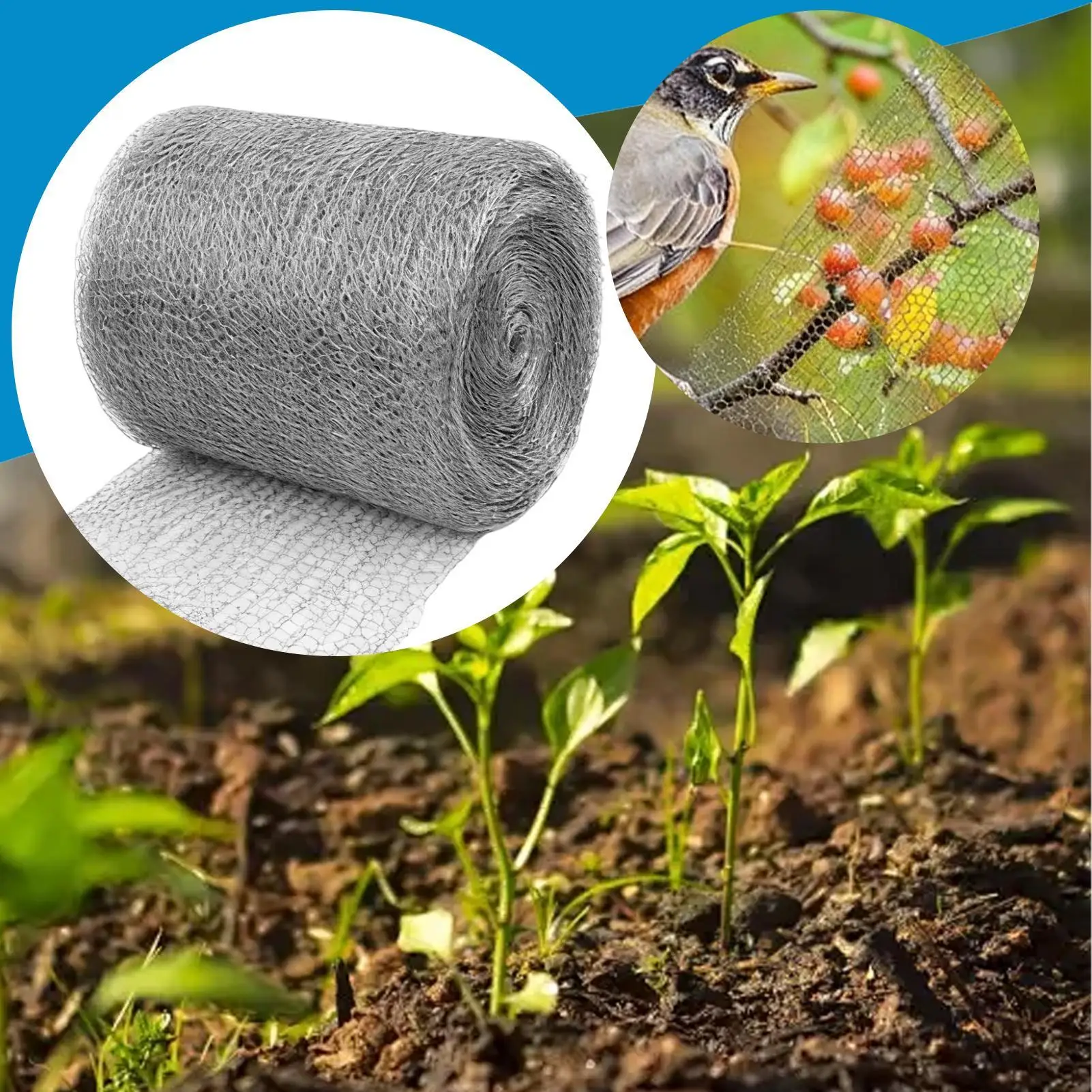 Проволочная сетка из нержавеющей стали, мягкая защитная сетка для корней, проволочная сетка для управления мышами, для щелей, дома, фермы, настенные отверстия, кондиционера