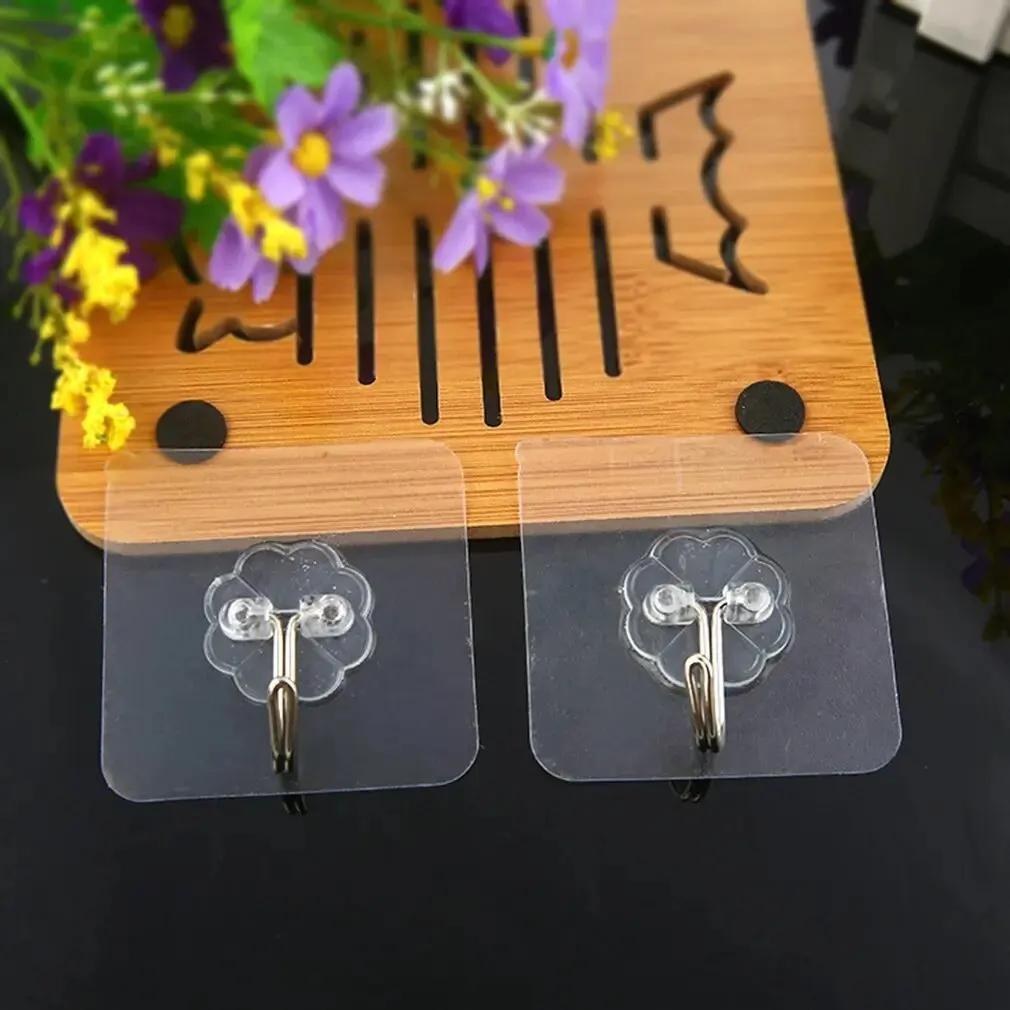 متعددة الأغراض السنانير لاصقة شفافة ، رف منشفة ، حامل ، شماعات ، هوك ، الحمام ، المطبخ ، الجدار ، الباب ، المنزل ، منظم