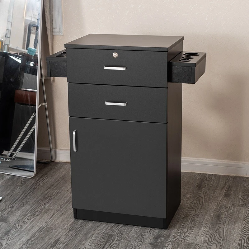 Hairdressing Tool Cabinet Storage Tool Cart Movable Multi-layer Shelf Hairdressing Cart Haircutting Tool Cart
