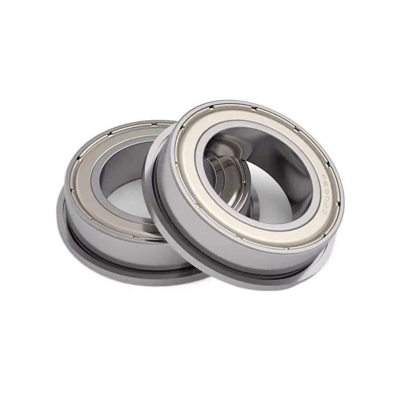 5/10PCS ABEC-5 Flange Ball Bearing F6900 F6901 F6902 F6903 F6904 F6905 F6906 ZZ Z RS Thin Wall Metal Shielded Flanged Bearings
