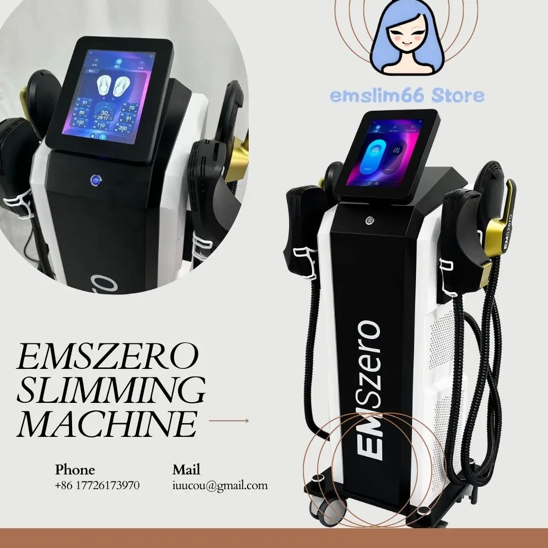 EMSzero Machines Body Sculpting 6500w NEOEMS Body Slimming Nova Fat Burning Muscle Sculpting Electromagnetic Stimulate Hiemt