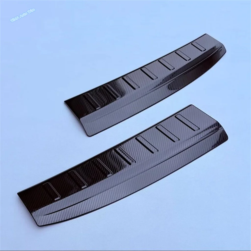

Stainless Steel Rear Trunk Bumper Door Sill Guard Plate Anti-Scratch Protector Cover Trim For Nissan Kicks 2025 2026 Accessories