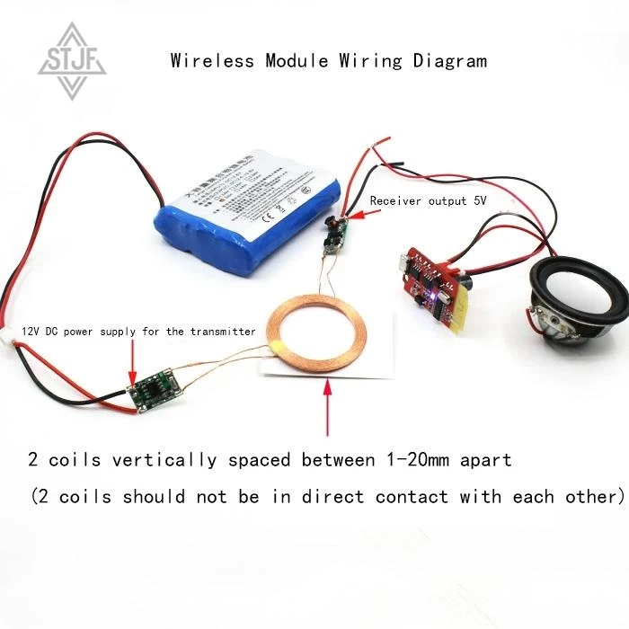 5V 1A/2A Drahtloses Netzteilmodul Drahtloses Ladegerät Modul Sender Empfänger Terminal Platinenmodul für DIY-Telefon – Detail 1