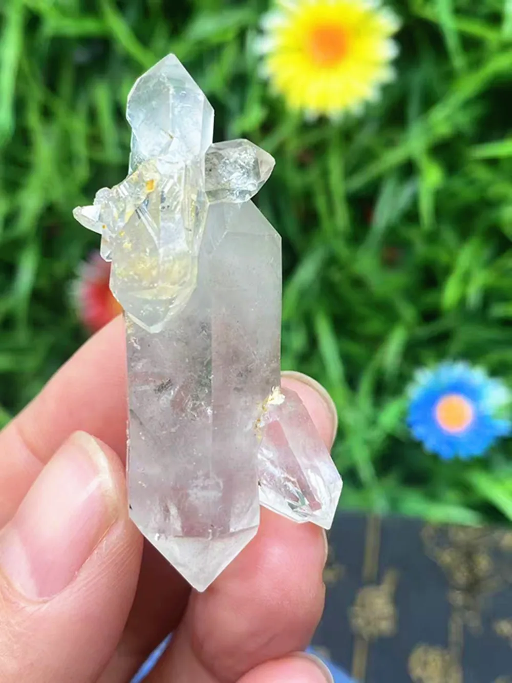 Herkimer Diamond Ore Specimen, Chakra Energy Stone, Natural Crystal, Reiki Healing Gem, Collection and Home Furnishings, AAA +
